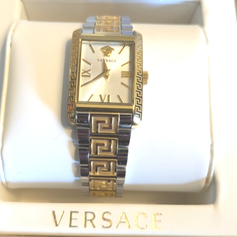 Authentic Versace Tonneau Lady Watch - Picture 3 of 11
